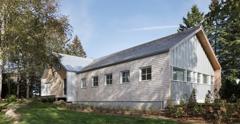 [Inspiration] Modernisation d'un chalet bois canadien des années 60 | Build Green, pour un habitat écologique | Scoop.it