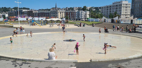 Le Havre. Canicule&nbsp;: les piscines municipales &agrave; 1&euro;, les pataugeoires mises en service | Veille territoriale AURH | Scoop.it