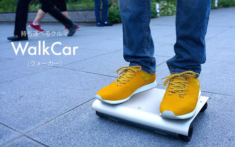 WalkCar, le plus petit v&eacute;hicule &eacute;lectrique dans le monde | rev3 - la 3&egrave;me r&eacute;volution industrielle en Hauts-de-France | Scoop.it