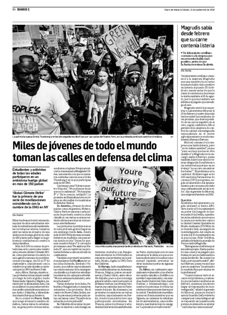 2019-09-21 DNav p.064 Miles de jóvenes de todo el mundo toman las calles en defensa del clima | Ordenación del Territorio | Scoop.it