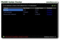 FileREX Update Checker détecte les logiciels à mettre à jour | Geek in your face | Scoop.it