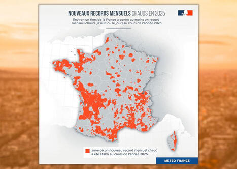 2025 au quatri&egrave;me ou troisi&egrave;me rang des ann&eacute;es les plus chaudes jamais enregistr&eacute;es en France | Banque des Territoires | La SELECTION du Web | CAUE des Vosges - www.caue88.com | Scoop.it