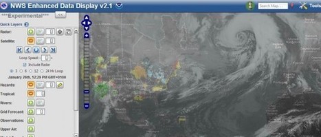 Google Maps nos da acceso a los datos del National Weather Service | Las TIC y la Educación | Scoop.it