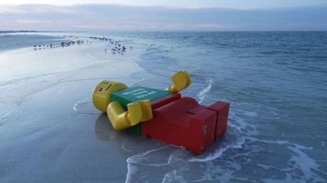 Giant Lego Man, Not Endorsed by Lego, Washes Ashore in Florida | Adweek | Future Of Advertising | Scoop.it