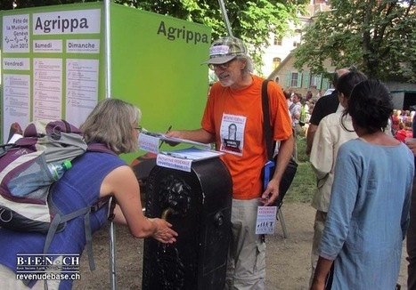 Suisse : D&eacute;j&agrave; 50.000 signatures de soutien au revenu de base | Innovation sociale | Scoop.it