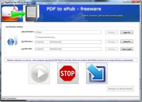 Free PDF to ePub File Converter: PageFlip PDF to ePub | Time to Learn | Scoop.it