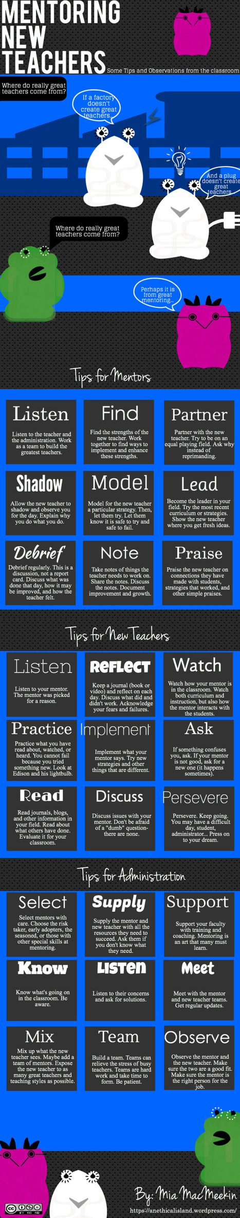 27 Tips For Mentoring New Teachers [Infographic] | Strictly pedagogical | Scoop.it