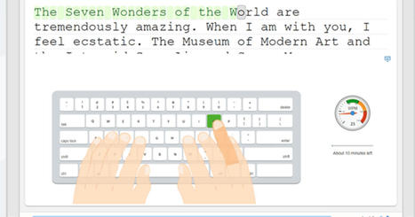 Detailed Lesson Plans and Interactive Games to Teach Students Typing via Educators Technology | Distance Learning, mLearning, Digital Education, Technology | Scoop.it