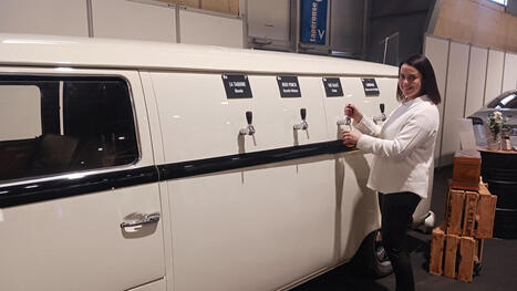 Tireuses &agrave; bi&egrave;re, studio vid&eacute;o&hellip; Le combi Volkswagen, star du salon du mariage d&rsquo;Albi | Destination Albi - revue de presse | Scoop.it