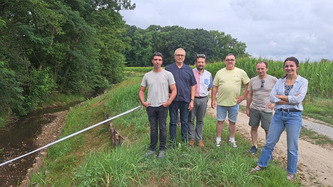 Estibeaux : un chemin sécurisé grâce au génie végétal | Landes - Conseils municipaux & communautaires | Scoop.it