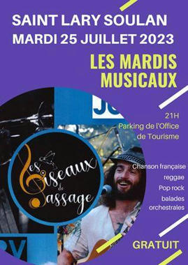 Les Mardis Musicaux à Saint-Lary Soulan :« Les Oiseaux de passage » le 25 juillet | Vallées d'Aure & Louron - Pyrénées | Scoop.it