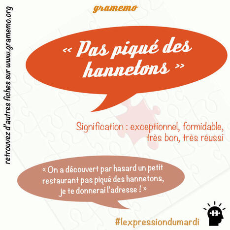 Pas piqué des hannetons — #lexpressiondumardi 219/52 | FLE CÔTÉ COURS | Scoop.it