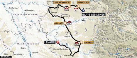 Étape 11 : Blaye-les-Mines - Lavaur - 167.5 km mercredi 13 juillet | Le Tour | Scoop.it