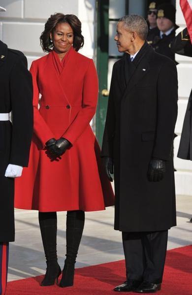 Michelle Obama in rosso per Hollande - JHP by Jimi Paradise&trade; | FASHION & LIFESTYLE! | Scoop.it