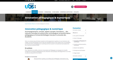 Innovation pédagogique & numérique - Université Bretagne Sud | IA générative (IAg) et pédagogie | Scoop.it