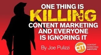 One Thing Is Killing Content Marketing and Everyone Is Ignoring It | digital marketing strategy | Scoop.it