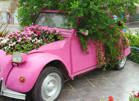 2cv Car Flowerpot | 1001 Gardens ideas ! | Scoop.it