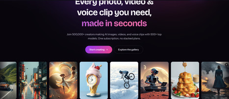 &mdash; AI Image, Video & Audio Generator in One Plan | Digital Delights - Images & Design | Scoop.it
