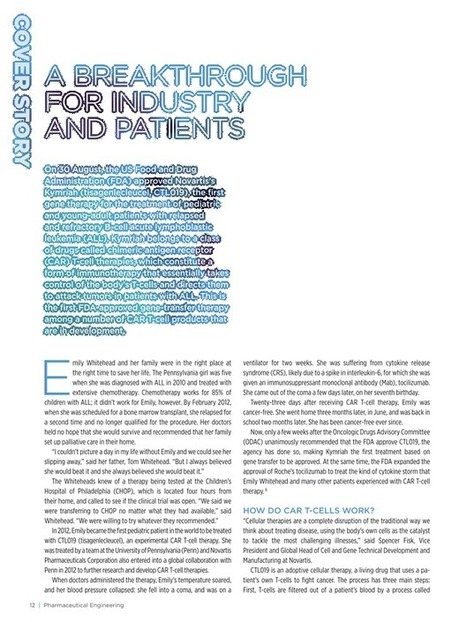 Pharmaceutical Engineering - Sept-Oct 2017 - 15 | Pharmatech Associates articles: technical expertise for the regulated life science industry | Scoop.it