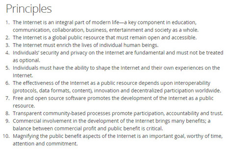 Internet: The Mozilla Manifesto | 21st Century Learning and Teaching | Scoop.it