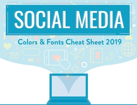 Les codes couleur de tous les réseaux sociaux et leurs polices de caractères | Community Management | Scoop.it