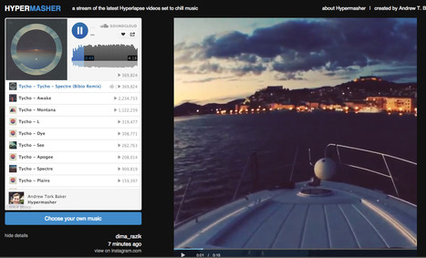 A Serendipitous Music Video Kaleidoscope of Everyday Life Moments: Hypermasher | Online Video Publishing | Scoop.it