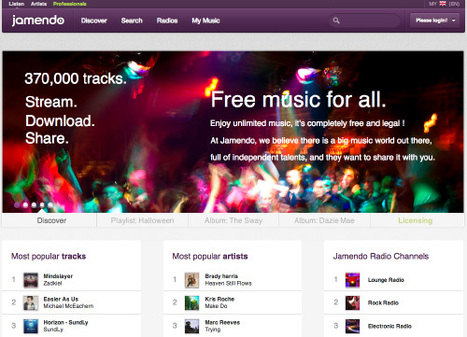 20+ Websites to Download Creative Commons Music For Free | Digital Delights - Digital Tribes | Scoop.it