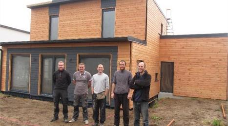 Une première maison passive en ossature bois dans la commune de Pleyber-Christ (FR-29) | Build Green, pour un habitat écologique | Scoop.it