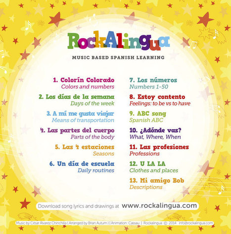 Spanish Music Videos DVD Giveaway: Rockalingua - Spanish Playground | Learn Spanish | Scoop.it