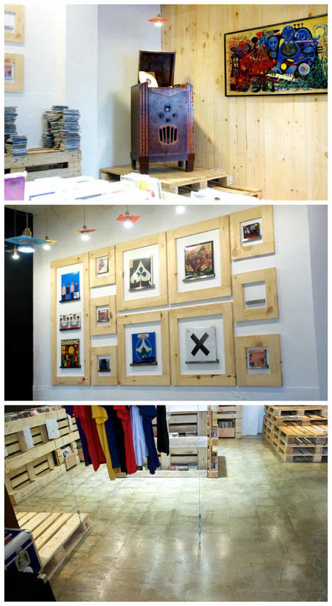 An Unusual Shop In La Coruña With Furniture Made From Pallets | 1001 Pallets ideas ! | Scoop.it