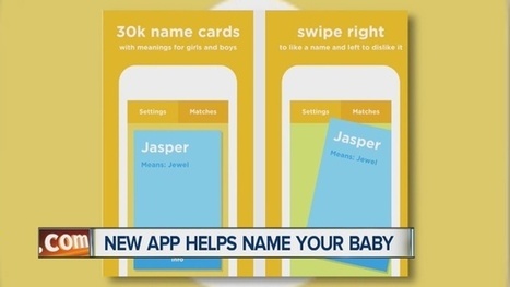 Decide on your baby's name with Tinder-like app | Name News | Scoop.it