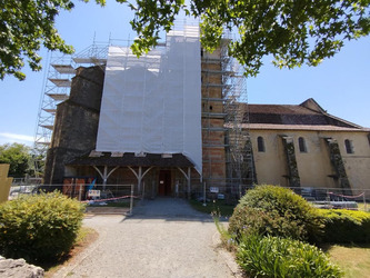 Restauration de l&rsquo;abbatiale &agrave; Sorde-l&rsquo;Abbaye dans les Landes&nbsp;: une tuile &agrave; son nom pour chaque don sup&eacute;rieur &agrave; 10&nbsp;euros | Landes - Conseils municipaux & communautaires | Scoop.it
