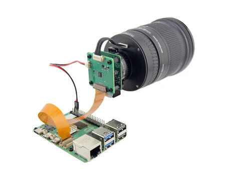 Raspberry Pi HQ camera gets adapter for Canon EF/EF-S lenses used with DSLR cameras - CNX Software | Embedded Systems News | Scoop.it