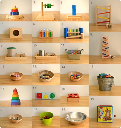 Montessori toys, materials, shelves and rotation at 17 months | Parent Autrement à Tahiti | Scoop.it