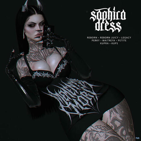 Saphira Dress September 2025 Group Gift by Psycho Barbie | Teleport Hub - Second Life Freebies | Second Life Freebies | Scoop.it