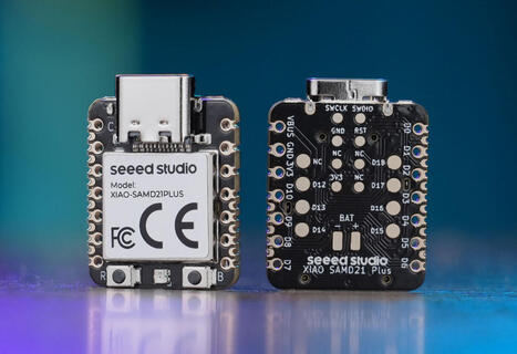 XIAO SAMD21 Plus and RP2040 Plus USB-C boards get additional GPIO pins, integrated Li-ion battery management - CNX Software | Embedded Systems News | Scoop.it