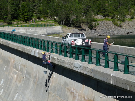 Travaux de maçonnerie sur le barrage de l'Oule | Vallées d'Aure & Louron - Pyrénées | Scoop.it