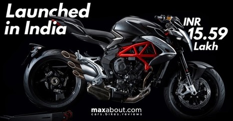 MV Agusta Brutale 800 Launched in India @ INR 15.59 lakh - Maxabout News | Maxabout Motorcycles | Scoop.it