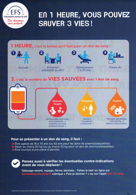 Le 18 décembre, donnez votre sang à Saint-Lary Soulan ! | Vallées d'Aure & Louron - Pyrénées | Scoop.it