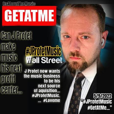 GetAtMe- Can J Profet make music his next profit center? | GetAtMe | Scoop.it