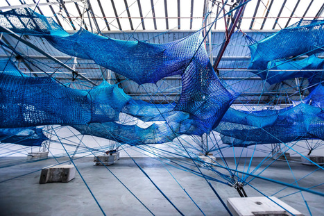 &lsquo;The Weaving Project&rsquo; Invites Visitors to Climb Inside a Massive Installation Formed From Nearly 10,000 Feet of Rope | Landart, art environnemental | Scoop.it