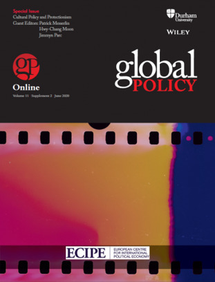 Special Issue - Cultural Policy and Protectionism | Global Policy Journal | Global Policy, Corruption, Economic Crimes, Fronting, Whistleblowers | Scoop.it