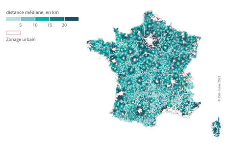 Le trajet médian domicile‑travail augmente de moitié en vingt ans pour les habitants du rural | Regards croisés sur la transition écologique | Scoop.it