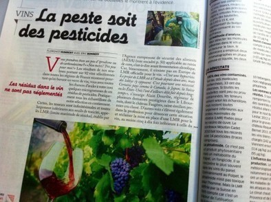 300&nbsp;fois plus de r&eacute;sidus de pesticides dans le vin que dans l&rsquo;eau potable | Essentiels et SuperFlus | Scoop.it