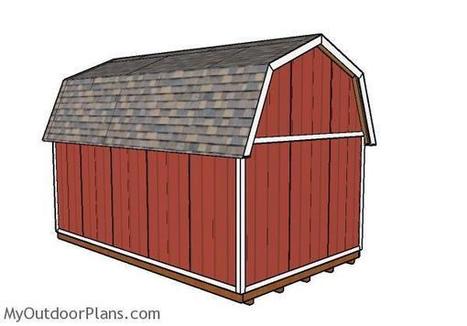 12x20 Gambrel Shed Plans Myoutdoorplans Fre