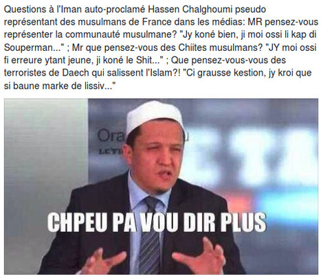 Questions à l'Iman auto-proclamé Hassen Chalghoumi | Actualités France | Scoop.it