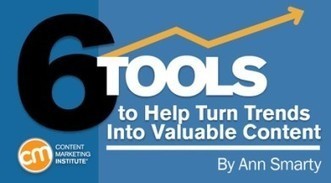 6 Tools to Help Turn Trends Into Valuable Content | 21st Century Public Relations | Scoop.it
