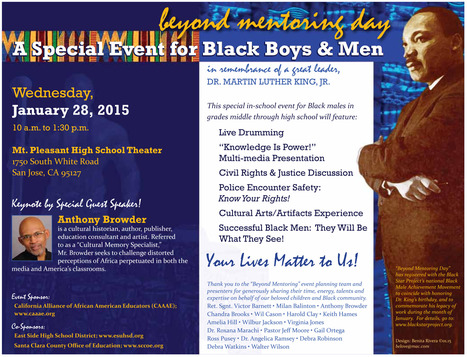 Beyond Mentoring Day // January 28th, 2015 // CAAAE, ESUHSD, SCCOE // http://bit.ly/beyondmentoring | Community Connections: Events and Resources To Support Youth Development | Scoop.it