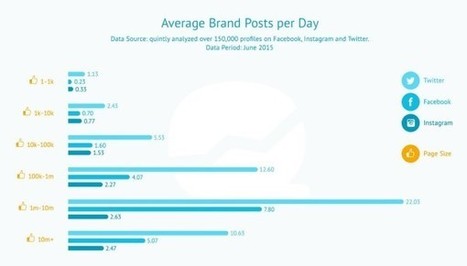 Étude : l'engagement selon les réseaux sociaux et la taille des pages et profils | Community Management | Scoop.it