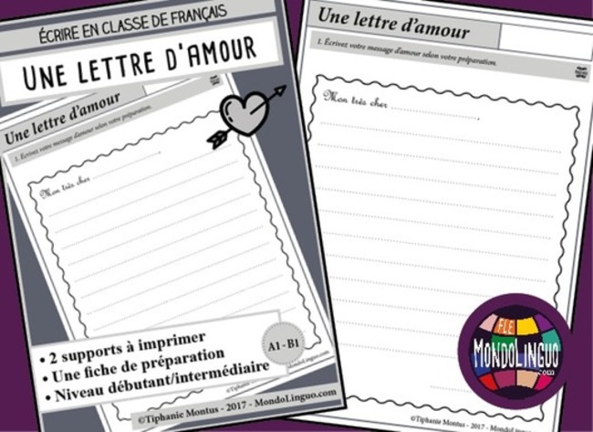 Une lettre d'amour | Mondolinguo - Français | POURQUOI PAS... EN FRANÇAIS ? | Scoop.it
